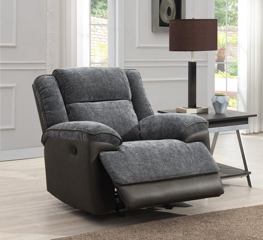 U177 - Motion Glider Chair - Charcoal Gray