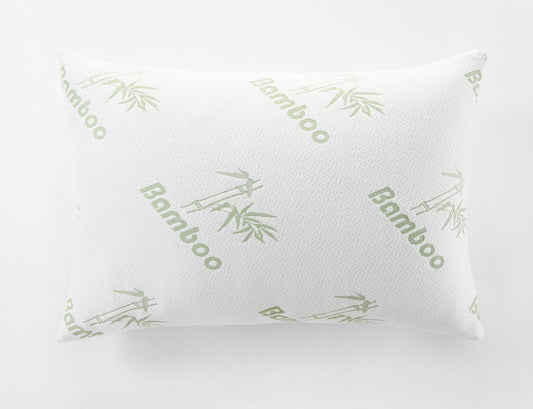 Memory Foam Pillows - Shredded Bamboo Memory Foam Pillow (Set of 6)