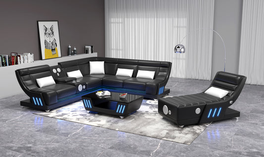 3PC Sectional with Console