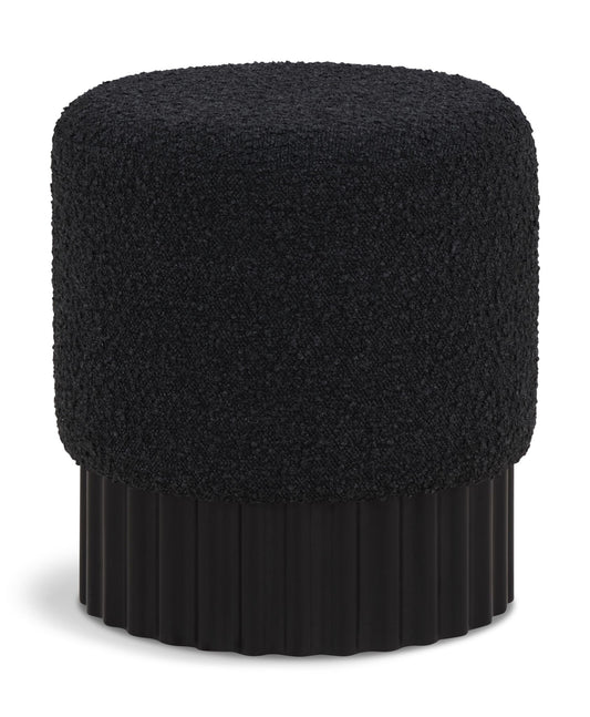 Veranda - Ottoman / Stool With Black Base