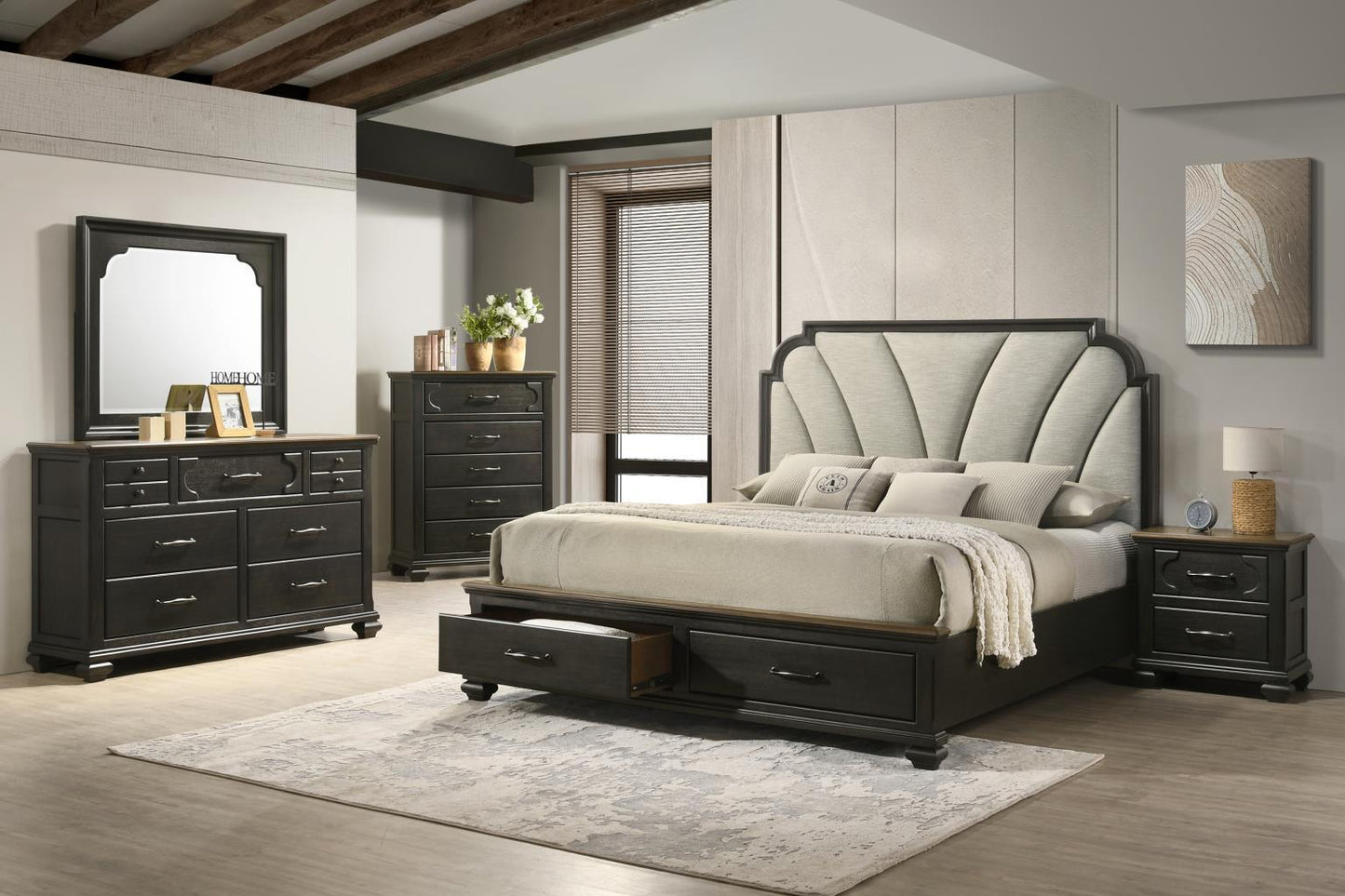B080 - Mirror - Charcoal Black