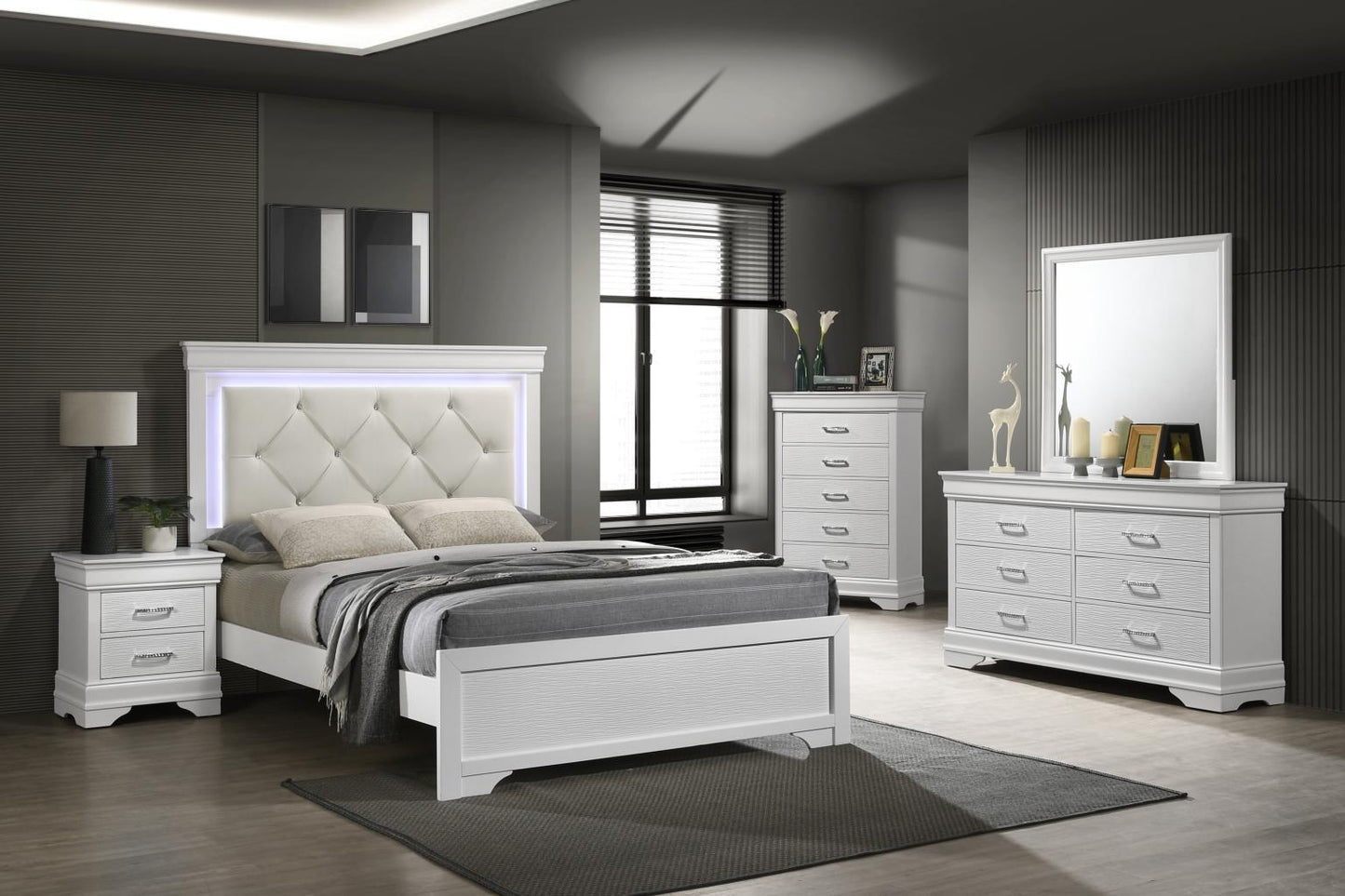 B396 - Mirror - White