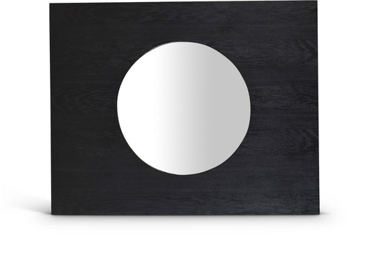 Optic - Oak Wood Frame Mirror