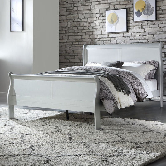 Louis Philippe - Twin Bed - Platinum
