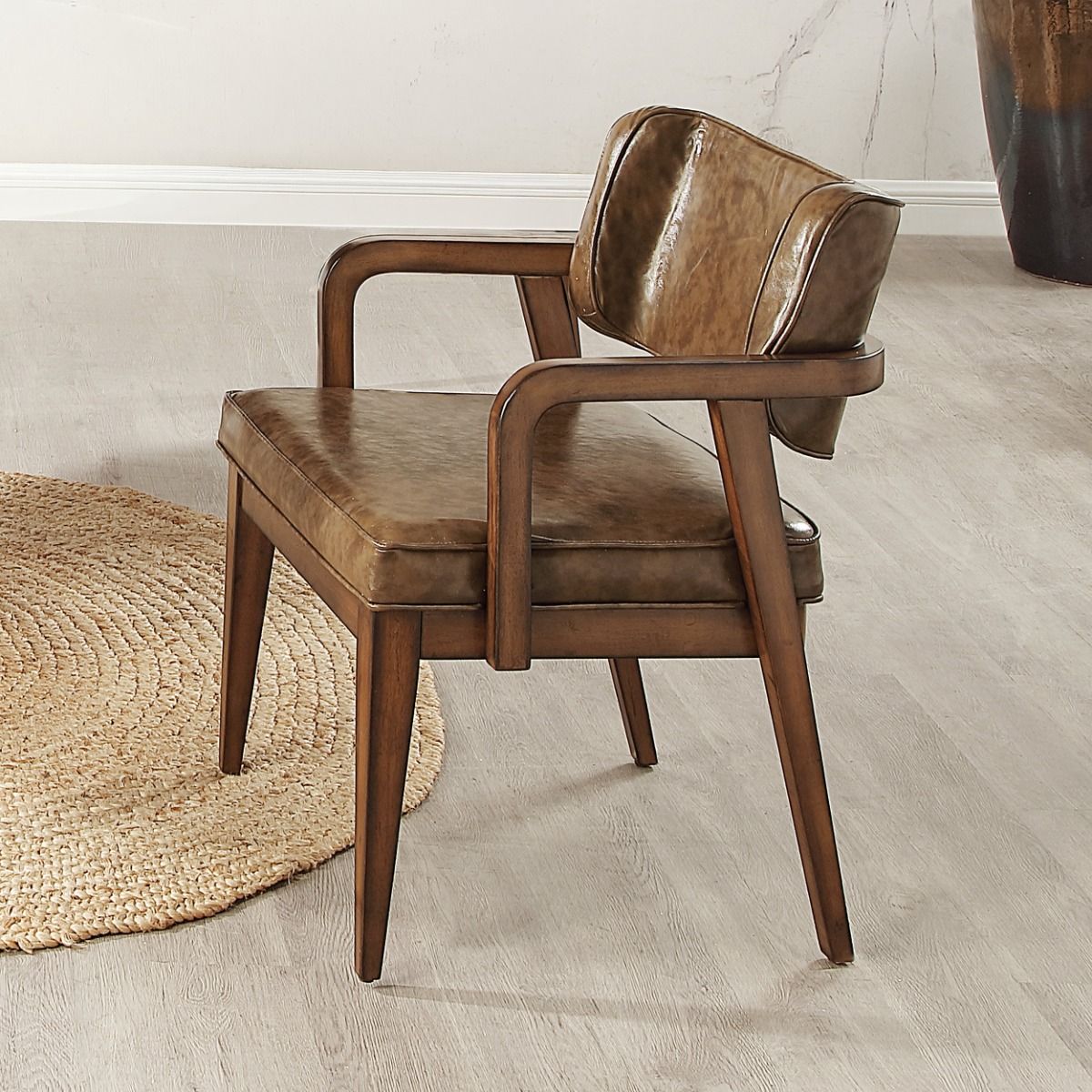 Harvey - Arm Chair (Set of 2) - Brown