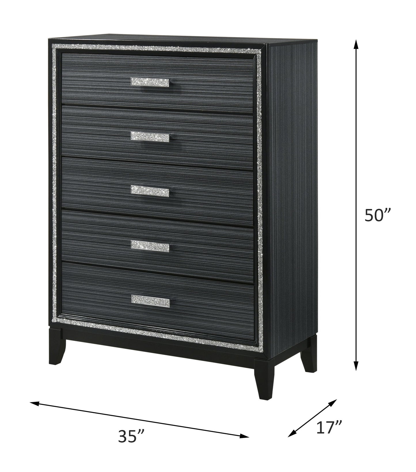 Haiden - Chest - Weathered Black