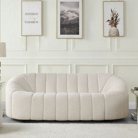 Osmash - Sofa - White Teddy Sherpa