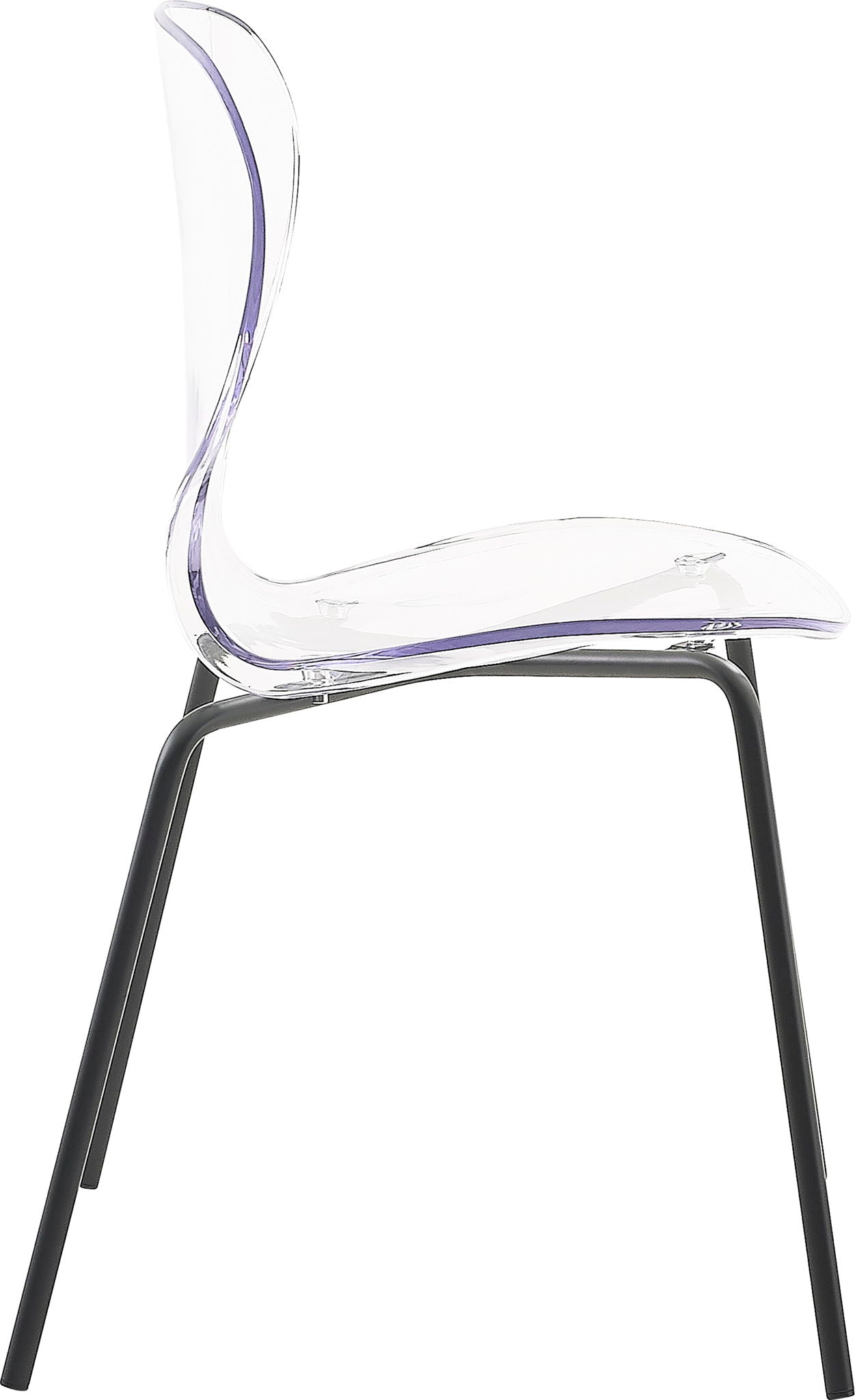 Clarion - Metal Dining Chair (Set of 2) - Matte Black