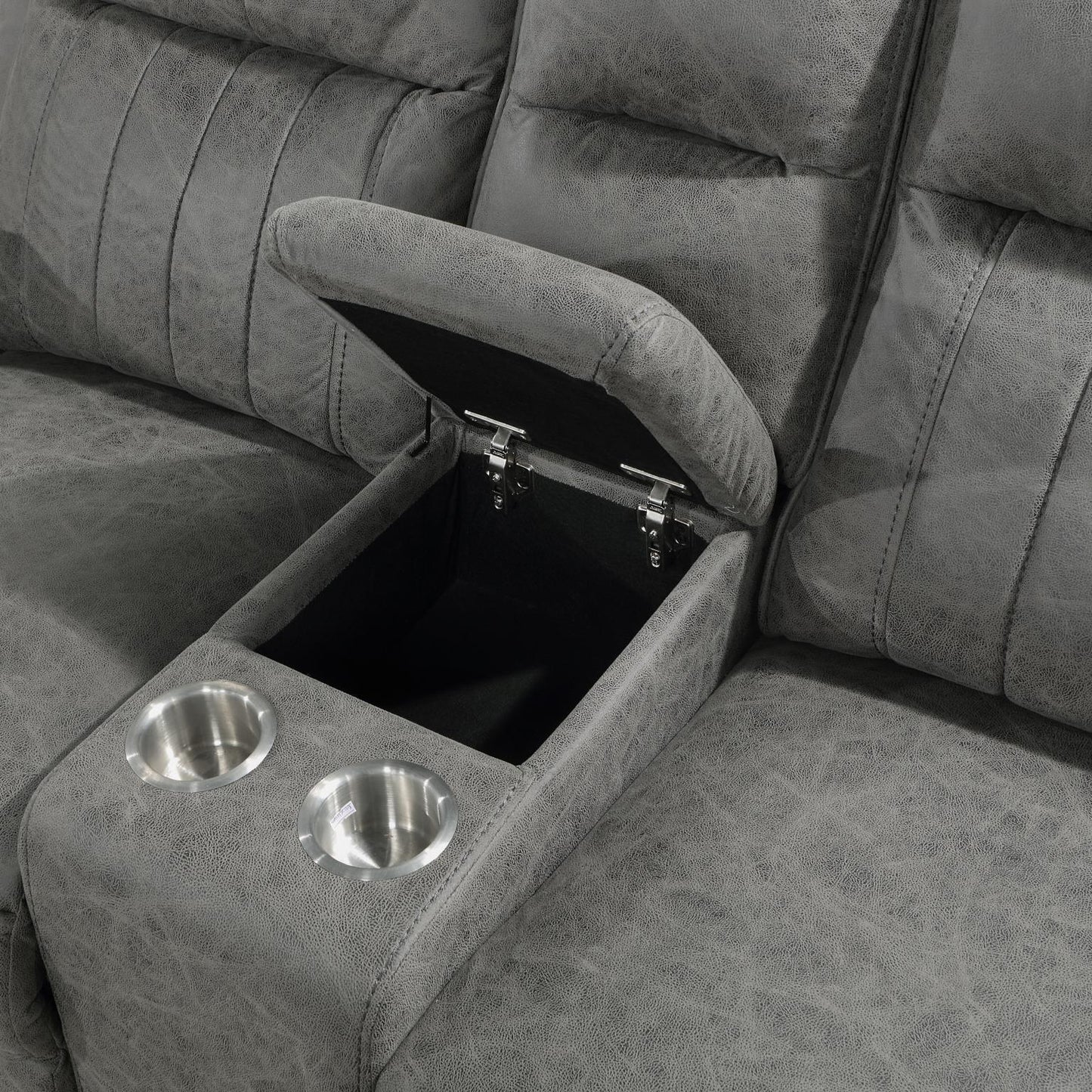 U172 - Motion Loveseat - Gray