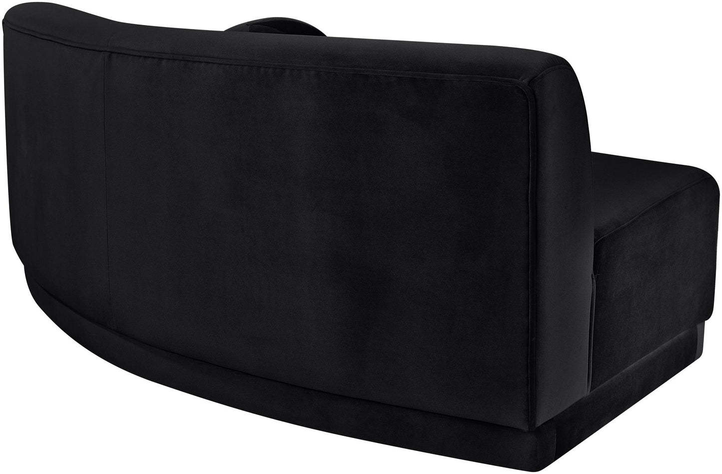 Avra - Velvet Performance Fabric Upholstered Armless Sofa