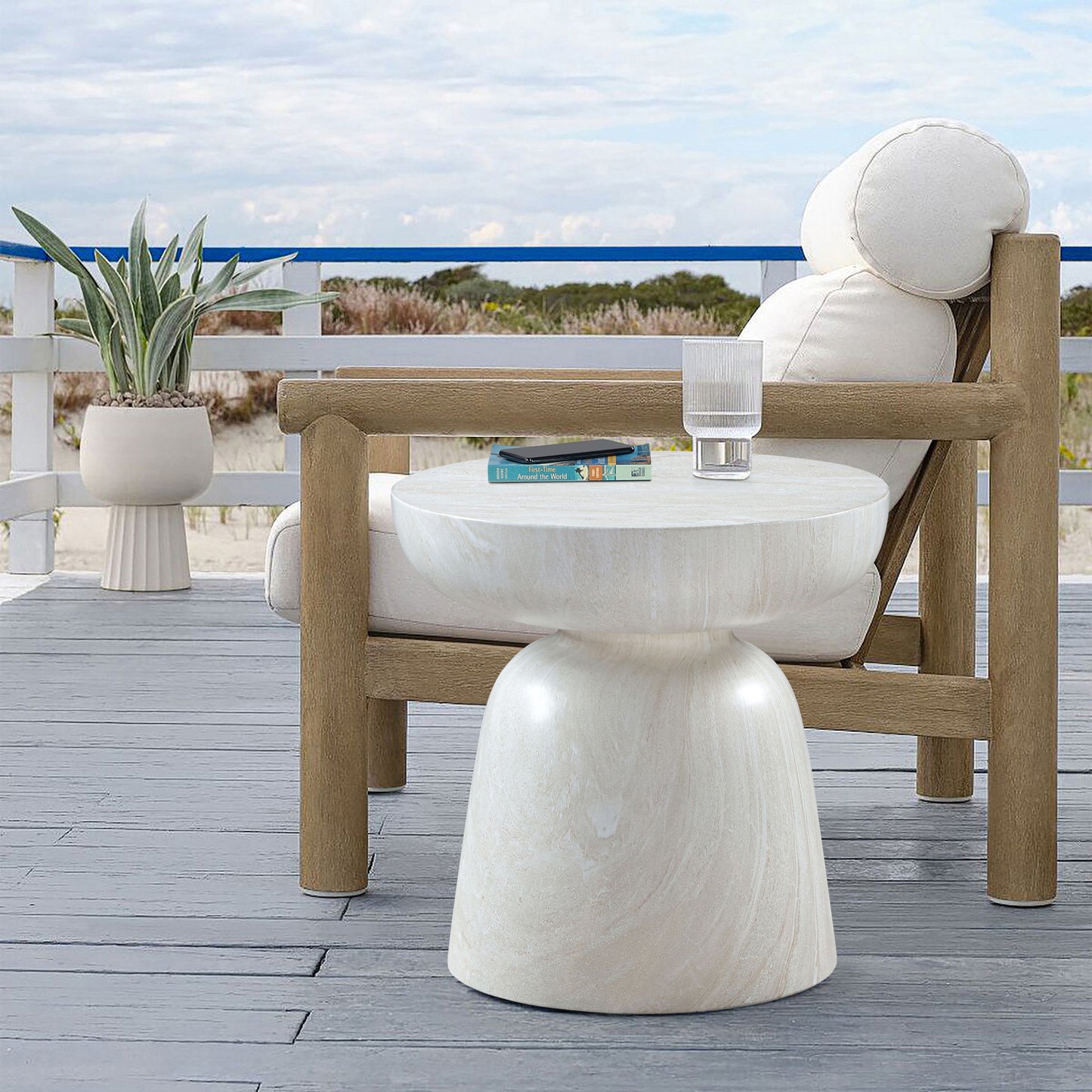 Avellino - Concrete End Table
