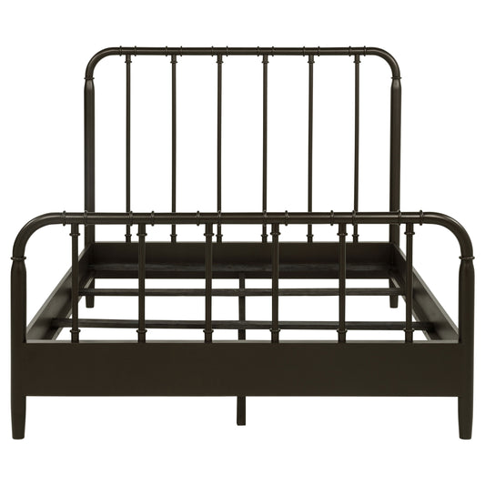 Rocco All Wood Water Pipe Open Frame Full Bed Dark Bronze