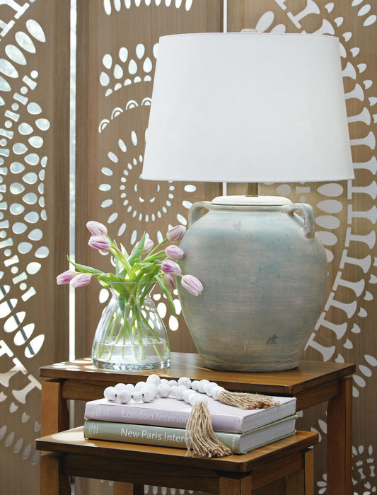 Shawburg Terracotta Table Lamp (1/CN)