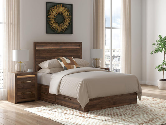 Janfyn Full Panel Platform Bed with Storage