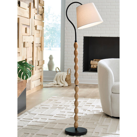 Corinwell Wood Floor Lamp (1/CN)