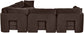 Hammond - Velvet Performance Fabric Upholstered 6 Piece Corner Sectional