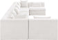 Stellar - 7 Piece Chenille Fabric Upholstered Modular Sectional