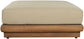 Mirella - Water Resistant Fabric Upholstered Outdoor Patio Modular Ottoman