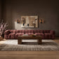 Orin - Fabric Velvet 5 Piece Modular Sofa