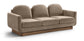 Diviento - Velvet Performance Fabric Upholstered Sofa