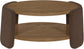 Wren - Velvet And Oak Veneer Coffee Table