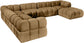 Orin - 7 Piece Modular Sectional (3 Modular Chairs, 3 Corner Chairs & Ottoman)