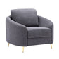 Yuina - Chair - Gray Linen