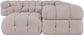 Orin - 7 Piece Modular Sectional (3 Modular Chairs, 3 Corner Chairs & Ottoman)