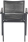 Maldives - Rope Outdoor Patio Dining Arm Chair (Set of 2)