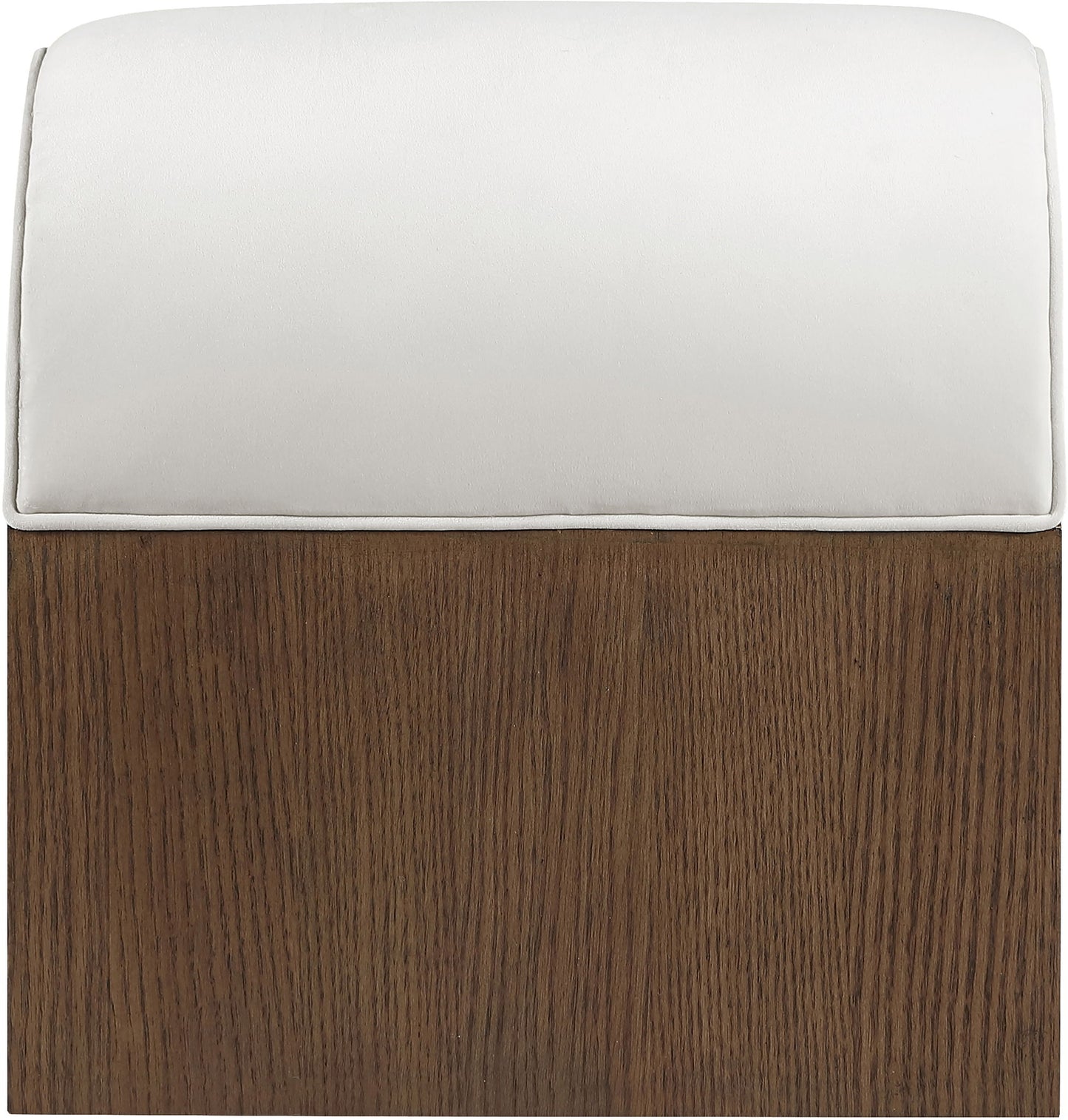 Sable - Velvet Performance Fabric Upholstered Bench