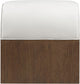 Sable - Velvet Performance Fabric Upholstered Bench