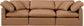 Indulge - Faux Leather 3 Seat Modular Sofa