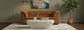Cascade - Velvet Loveseat - Saddle