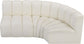 Arc - Faux Leather 3 Piece Sofa