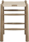 Santos - Backless Counter Stool With Stained Brown Base