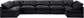 Indulge - Velvet 7 Piece Modular U-Shaped Sectional