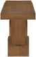 Anzio - Oak Veneer And Solid Wood Console Table