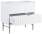 Modernist - Bathroom Vanity With Chrome Legs
