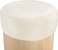 Nimes - Ottoman / Stool With Natural Base