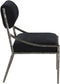 Bastille - Upholstered Dining Side Chair (Set of 2) - Silver Frame