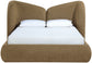 Elowen - Chenille Fabric Upholstered Bed