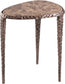 Gild - Aluminum Base And Genuine Marble Top Table - Bronze Finish