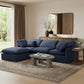 Indulge - Velvet 4 Piece Modular Sectional With Chaise
