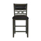 Amherst - Counter Side Chair With PU Cushion (Set of 2) - Gray Finish