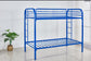 S137 - Twin Over Twin Bunk Bed - Blue