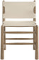 Santos - Vegan Leather Upholstered Dining Chair With Stained Brown Base (Set of 2)