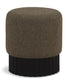 Veranda - Ottoman / Stool With Black Base