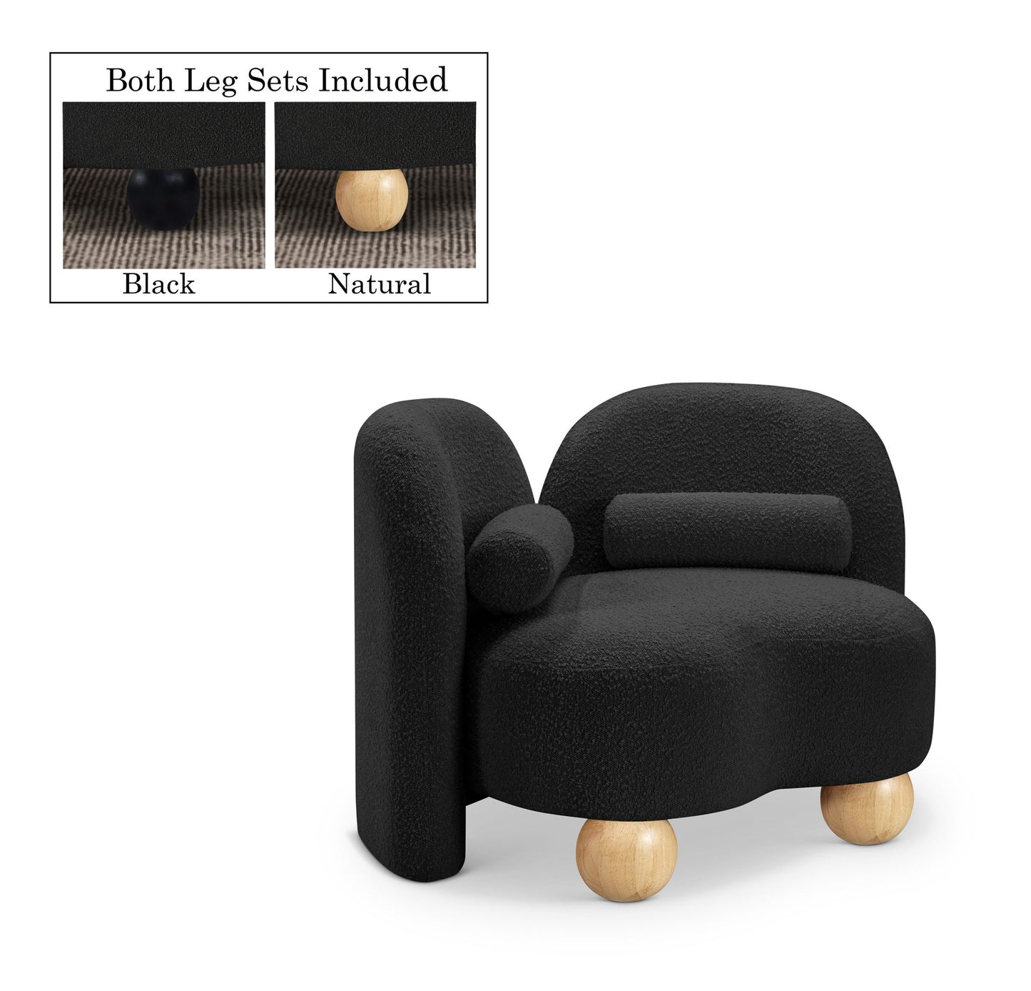 Daphne - Boucle Chair