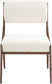 Bastille - Upholstered Dining Side Chair (Set of 2) - Bronze Frame