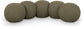 Apollo - Boucle Fabric Bench